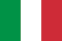 Italy flag square