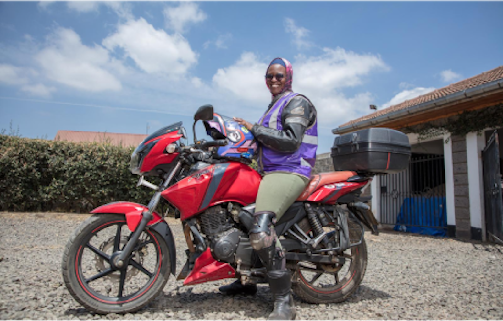 From biker to business owner: M-PESA supports Kenyan delivery service